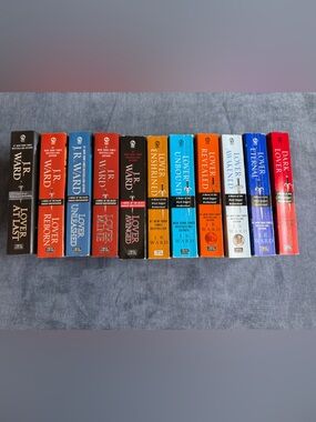 J. R. Ward Black Dagger Brotherhood Paperback Books Series Set Books 1-11 Used